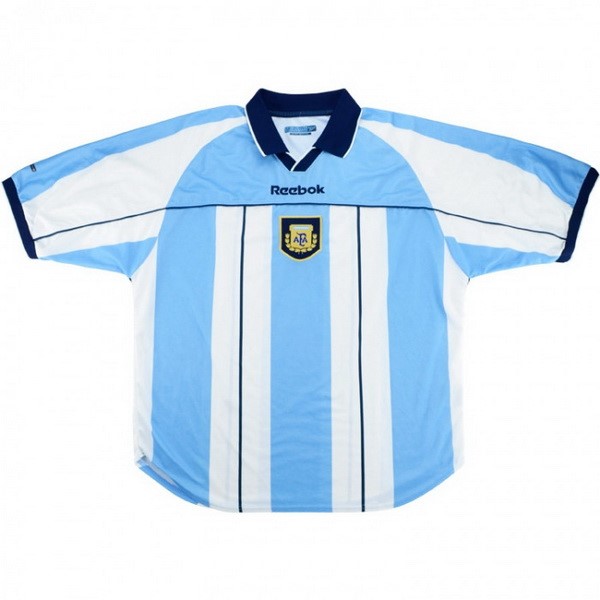 Authentic Camiseta Argentina 1ª Retro 2000 Azul